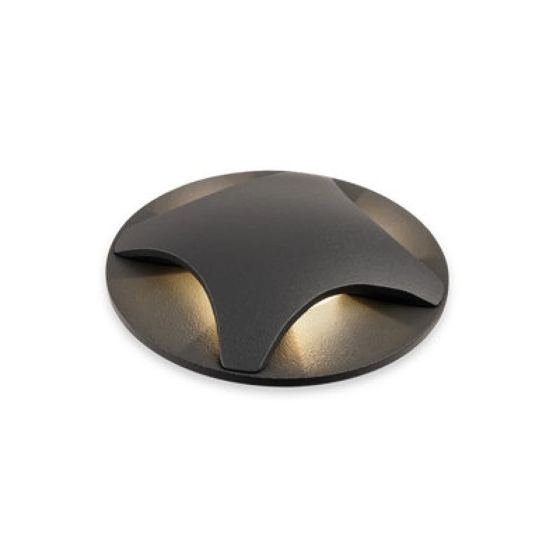 Image of Luminosa Lighting Luminosa Firstlight Mini Driveover - 4 Way Graphite 3W LED 23Lm 3000K Ip65