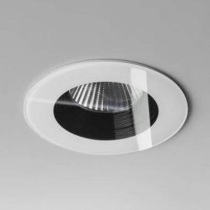 Image of LED 1 Light Round Recessed Downlight White - Fire Rate IP65