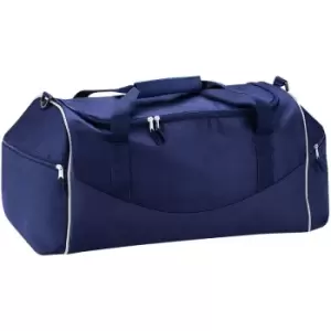 Image of Teamwear Holdall Duffle Bag (55 Litres) (One Size) (French Navy/Putty) - Quadra