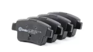 Image of BREMBO Brake pad set FIAT,ABARTH P 23 104 50902169,71770022,71773144 77363959,50902169,71770022,71773144,77363959