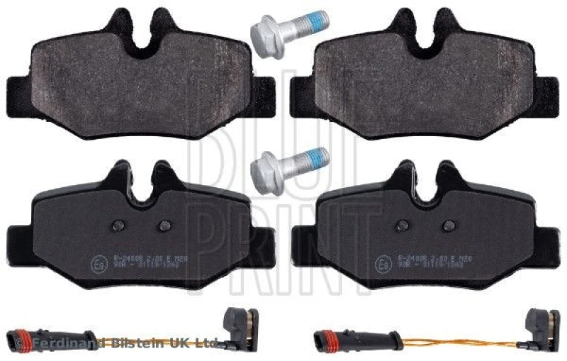 Image of Blue PRINT Brake pad set Blue PRINT ADBP420000