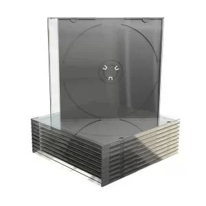 image of CD Slimline Jewel Case Clear Pack 50 442463