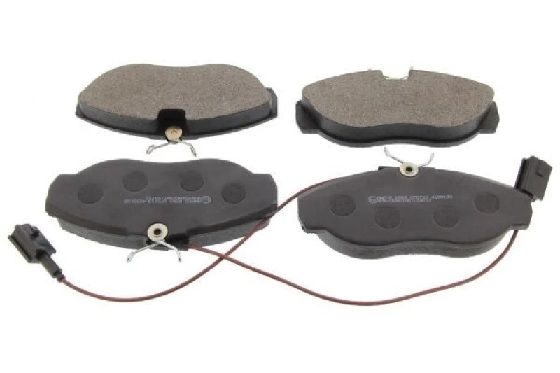 Image of MAPCO 6563 Brake pad set Front Axle, incl. wear warning contact Brake Pad Set,disc brake (402)