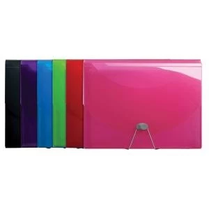 Image of Exacompta Iderama Expanding Files Assorted Pack of 6 58770E