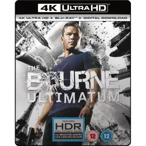 image of The Bourne Ultimatum - 2007 4K Ultra HD Bluray Movie