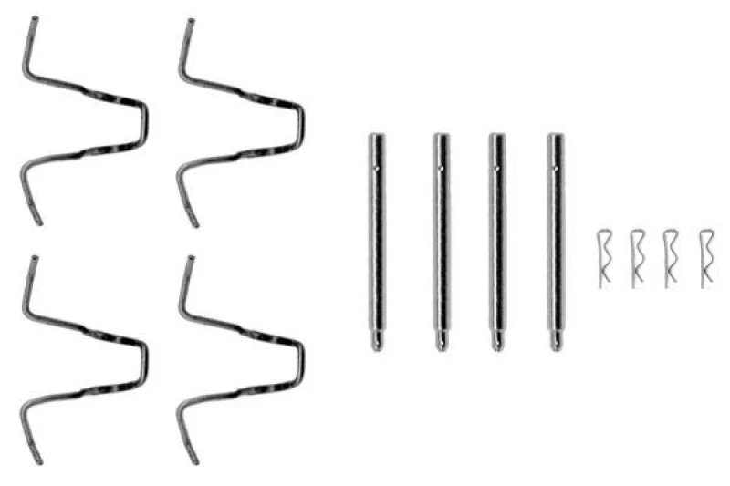 Image of Brake pad fitting kit Bosch 1 987 474 056