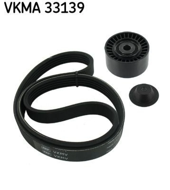 Image of SKF V-Ribbed Belt Set SKF VKMA 33139