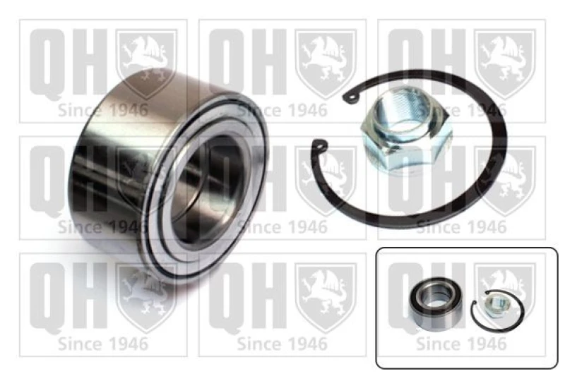 Image of QUINTON HAZELL Wheel bearing kit QUINTON HAZELL QWB1431