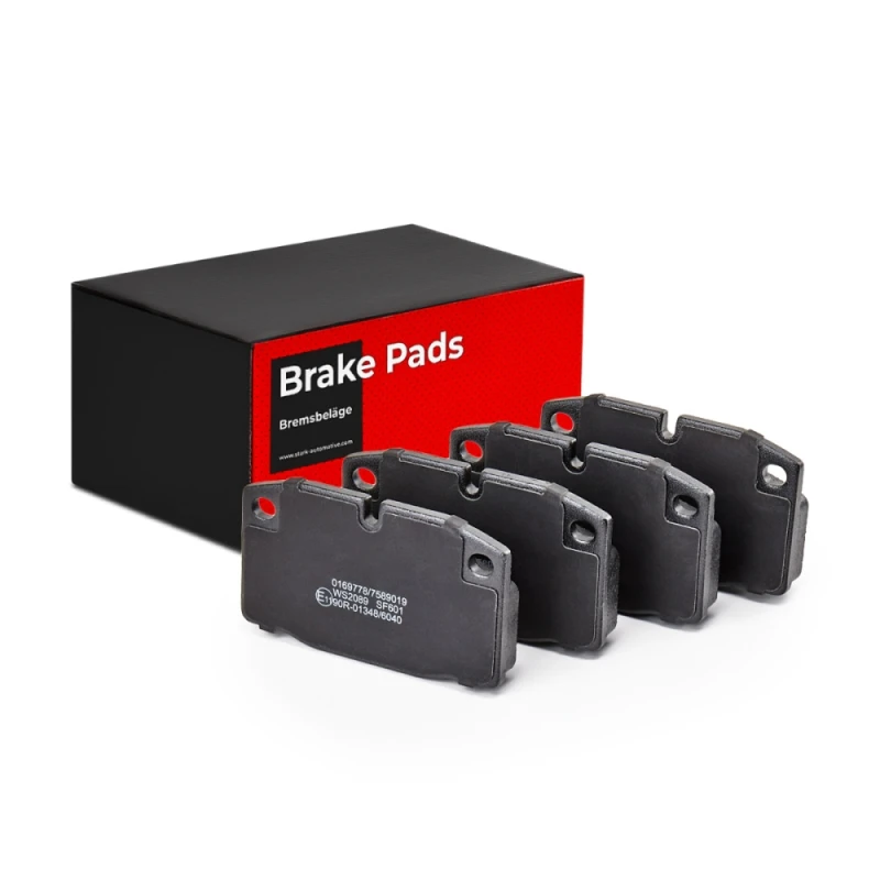 Image of STARK SKBP-0010342 Brake pad set Front Axle, excl. wear warning contact Brake Pad Set,disc brake (402)