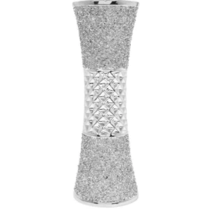 image of Silver Sparkle Silver Vase By Lesser & Pavey