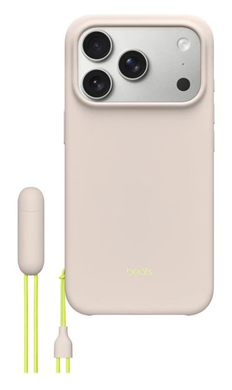 Image of Apple Beats iPhone 17 Pro Kickstand Case with MagSafe and Camera Control - Lime Stone MGTN4LL/A