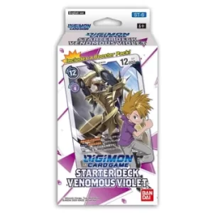 Image of Digimon Card Game: Starter Deck- Venomous Violet ST-6
