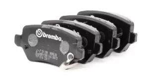 image of BREMBO BRAKE PAD SET OF 4 P59038