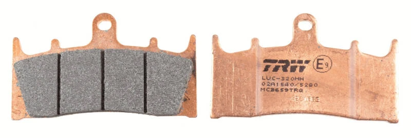 Image of TRW MCB659TRQ Brake pad set Sinter Track Racing Brake Pad Set,disc brake (402)