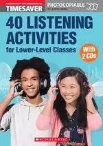 Image of English Timesavers: 40 Listening Activities for Lower-Level Classes (with CDs)