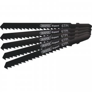 Image of Draper Expert 5 Piece DT144D Jigsaw Blade Set