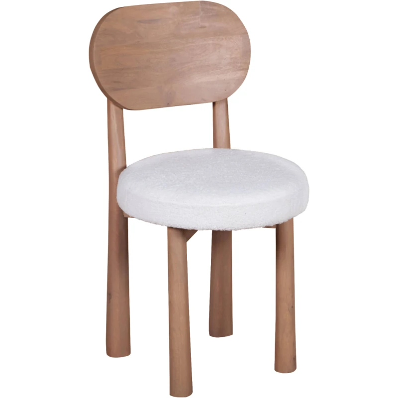 Image of Indian Hub Indus Solid Wood Dining Chair (Set Of 2)