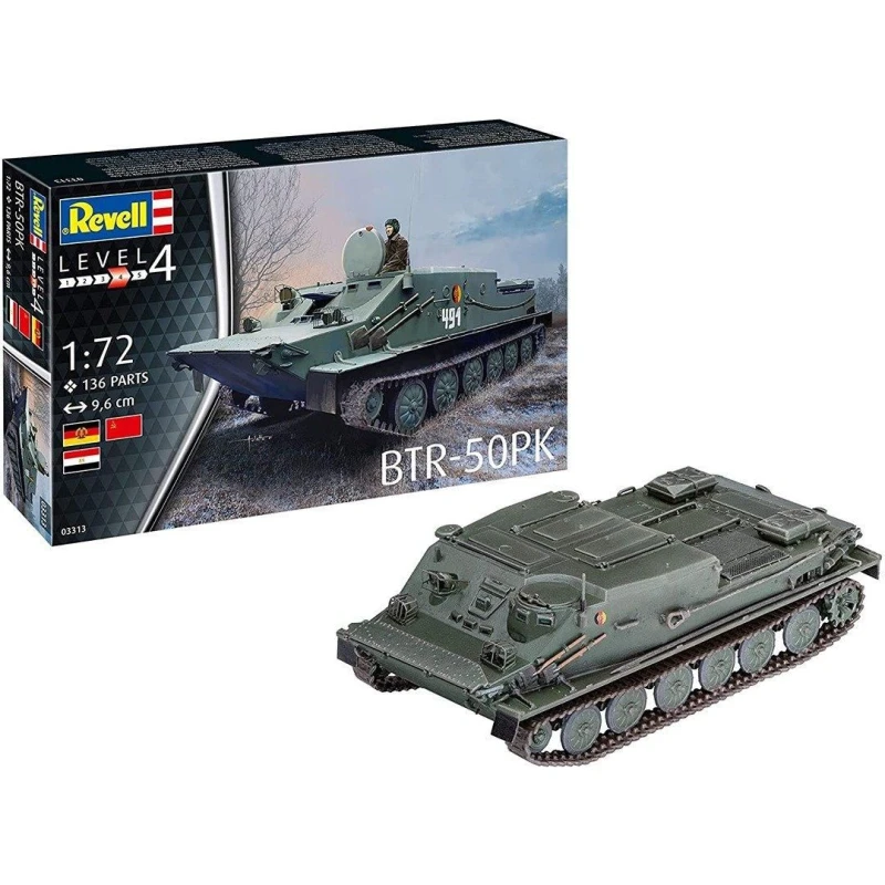 Image of Revell BTR 50PK Tank Model Kit Multi unisex