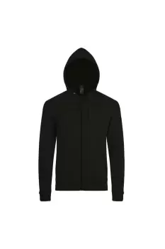 image of Stone Zip Up Plain Hoodie