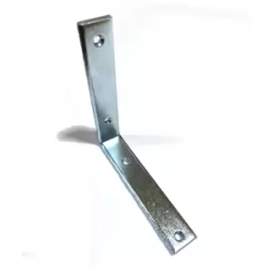 L-Shape Support Metal Narrow Angle Corner Bracket Repair Brace - Size 100x100x20x4mm - Pack of 5