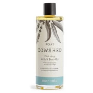 image of Cowshed RELAX Calming Bath & Body Oil 100ml