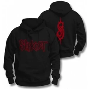 image of Slipknot Logo Pullover Hoodie Black: Medium