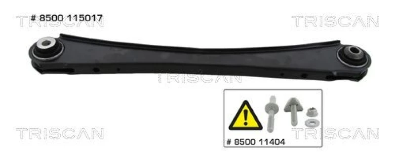 Image of TRISCAN Suspension arm TRISCAN 8500 115017