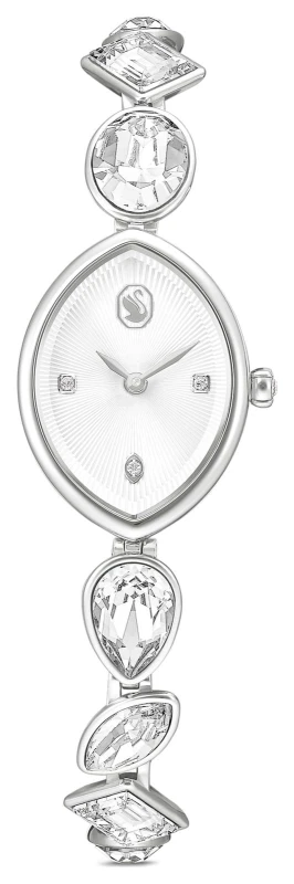 Image of Swarovski 5737955 Gema Quartz (20mm) Silver Dial / Stainless Watch