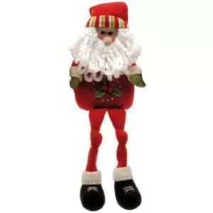 Image of Christmas Shop Plush Shelf Sitter Figures (One Size) (Red Santa)