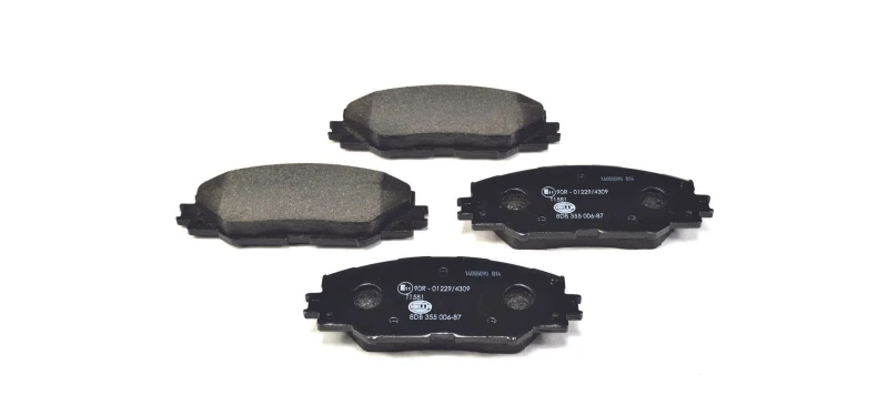 Image of HELLA Brake pad set HELLA 8DB 355 006-871