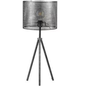 image of Onli Flam Tripod Table Lamp With Round Shade, E27