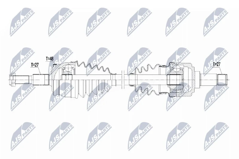 Image of NTY Drive shaft NTY NPW-CH-090