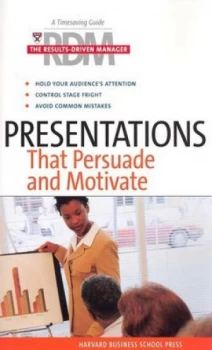 Image of Presentations That Persuade and Motivate Paperback