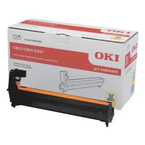 image of OKI 44844405 Yellow Image Drum Unit