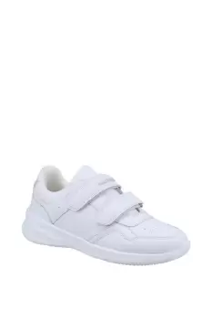 Image of Hush Puppies Marling Easy Junior Leather Trainers