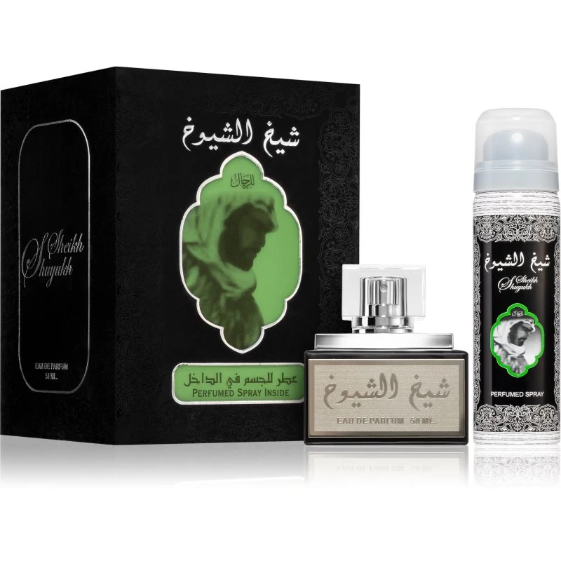 Image of Lattafa Sheikh Al Shuyukh Black Eau de Parfum + Deo 50ml +
