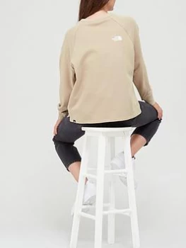 Image of The North Face Oversized Crew - Cream, Size S, Women