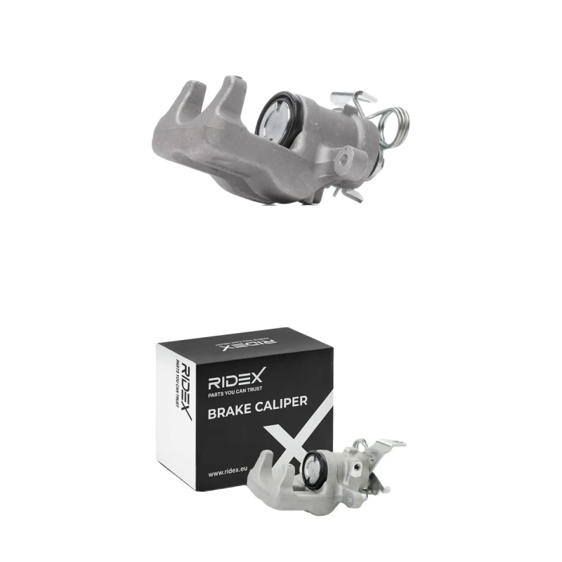 Image of RIDEX 78B1849 Brake caliper Rear Axle, without holder Aluminium Brake Caliper (78)
