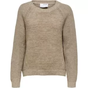 image of Selected Femme Sira Crew Neck Jumper - Beige