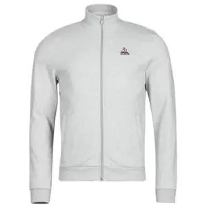 image of Le Coq Sportif ESS FZ SWEAT N 3 M mens Tracksuit jacket in Grey - Sizes XXL,S,M,L,XL