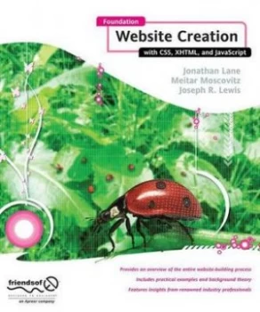 Image of Foundation Website Creation with Css Xhtml and Javascript by Steve Smith Book