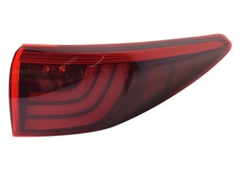 Image of VAN WEZEL 8384926 Rear light Outer section, with bulb holder, Right Combination Rearlight (391)