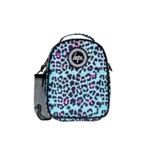 Hype Leopard Print Lunch Box (One Size) (Ice Blue/Black/Purple)