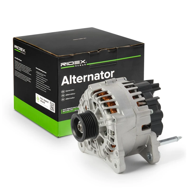 Image of RIDEX REMAN Alternator RIDEX REMAN 4G1168R