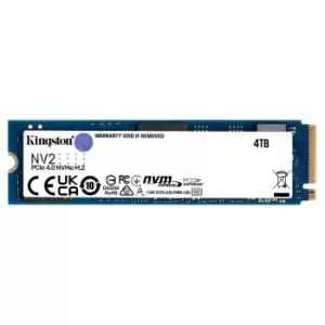 Image of Kingston Technology NV2 M.2 4000 GB PCI Express 4.0 NVMe