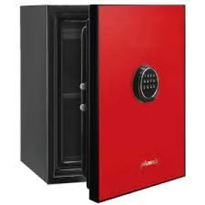 image of Phoenix Spectrum LS6001ER Luxury Fire Safe with Red Door Panel and