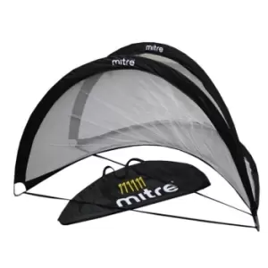 Image of Mitre Foldable Football Goal - Black