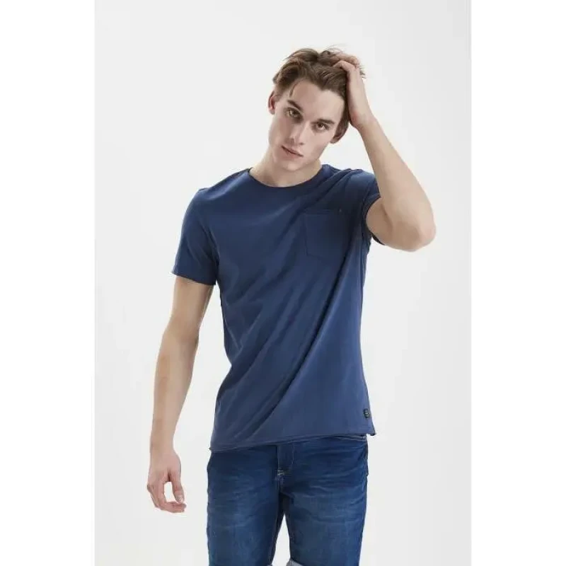 Image of Blend T-Shirt Blend bhnoel Bleu Male 3XL