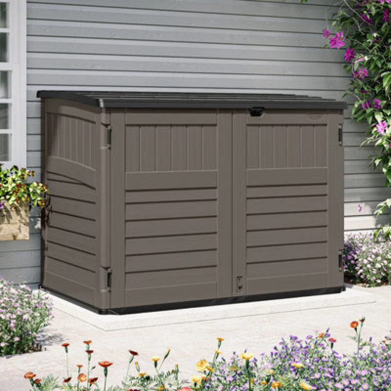 Image of Suncast Stow-Away Large Store - Stone Grey BMS4720SB