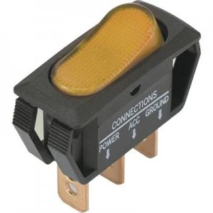 Image of SCI Toggle switch R13 242B2 12 Vdc 25 A 1 x OffOn latch